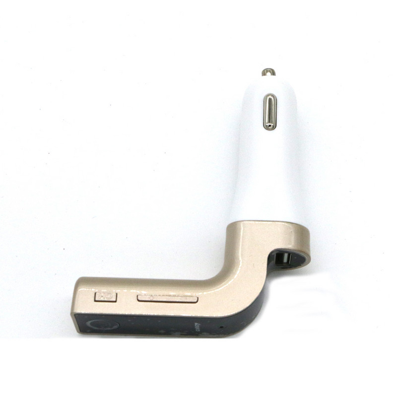 Kit auto Bluetooth Transmițător FM Player MP3 Suport card TF BT Apel Mâini libere Încărcător auto pentru iPhone Samsung Livrare gratuită G7