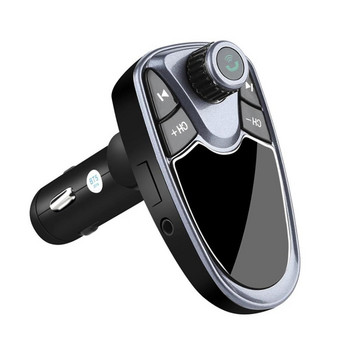 Πομπός FM Bluetooth AUX Ασύρματο Πομπός FM Αυτοκίνητο Τηλεχειριστήριο MP3 Handsfree USB автомобильные Συσκευή αναπαραγωγής αυτοκινήτου товары TF Kit SD G4W8