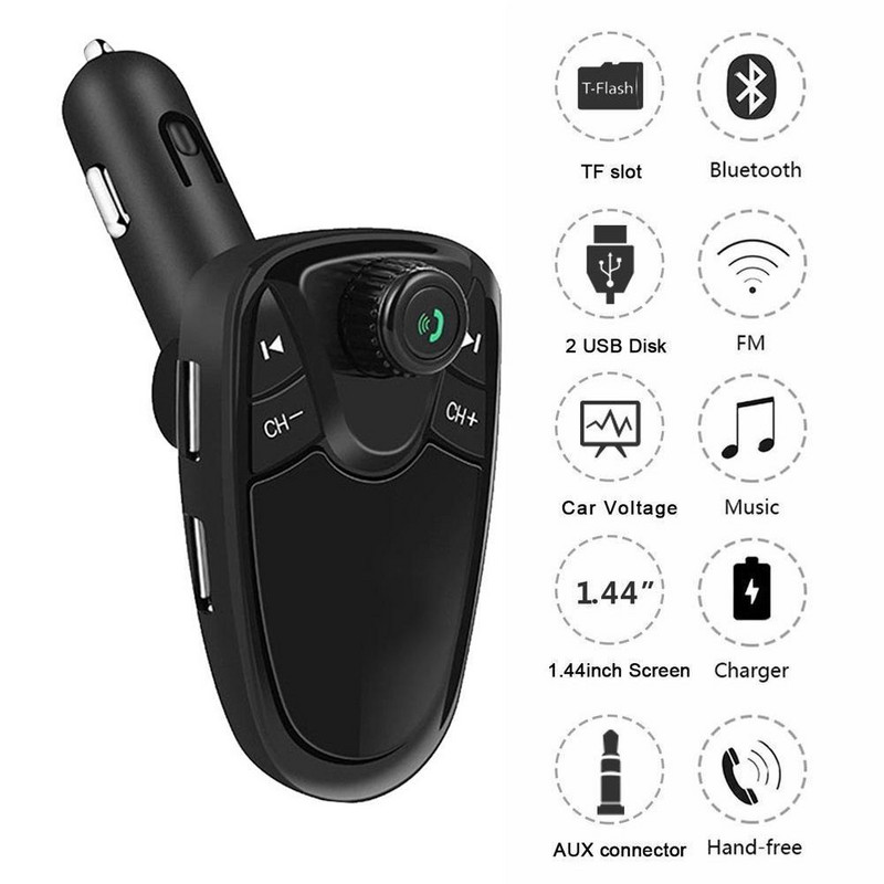 FM odašiljač Bluetooth AUX Bežični FM odašiljač MP3 daljinski za automobil, Handsfree USB automobilski Auto Player tovary TF Kit SD G4W8