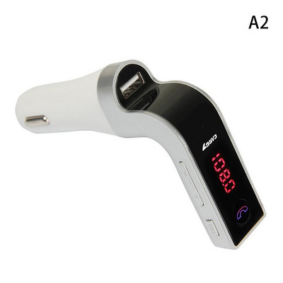 Transmițător FM Bluetooth 5.0 Încărcător rapid de mașină USB dublu Receptor audio fără mâini fără fir Player MP3 automat Transmițător FM