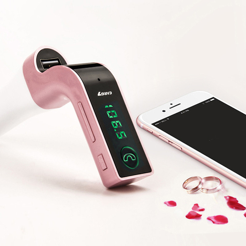 Transmițător FM Bluetooth 5.0 Încărcător rapid de mașină USB dublu Receptor audio fără mâini fără fir Player MP3 automat Transmițător FM