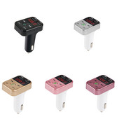 Transmițător automat compatibil cu Bluetooth Card de memorie fără fir de 1 2 inchi Funcție de memorie Receptor audio Player muzical Argintiu