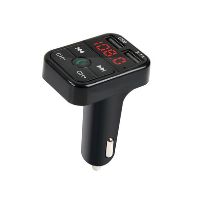 Transmițător automat compatibil cu Bluetooth Card de memorie fără fir de 1 2 inchi Funcție de memorie Receptor audio Player muzical Argintiu