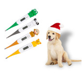 Mieli naminių gyvūnėlių skaitmeniniai led termometrai animaciniai filmai Veterinarinis kūno termometras, atsparus vandeniui šunims arkliams katėms kiaulėms avims