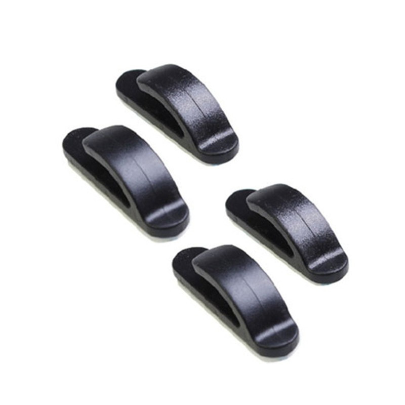 Uus stiil kõrge kvaliteediga 4 tk Mugav must auto maastur auto veoauto isekleepuv konksu riidekott rahakoti hoidja