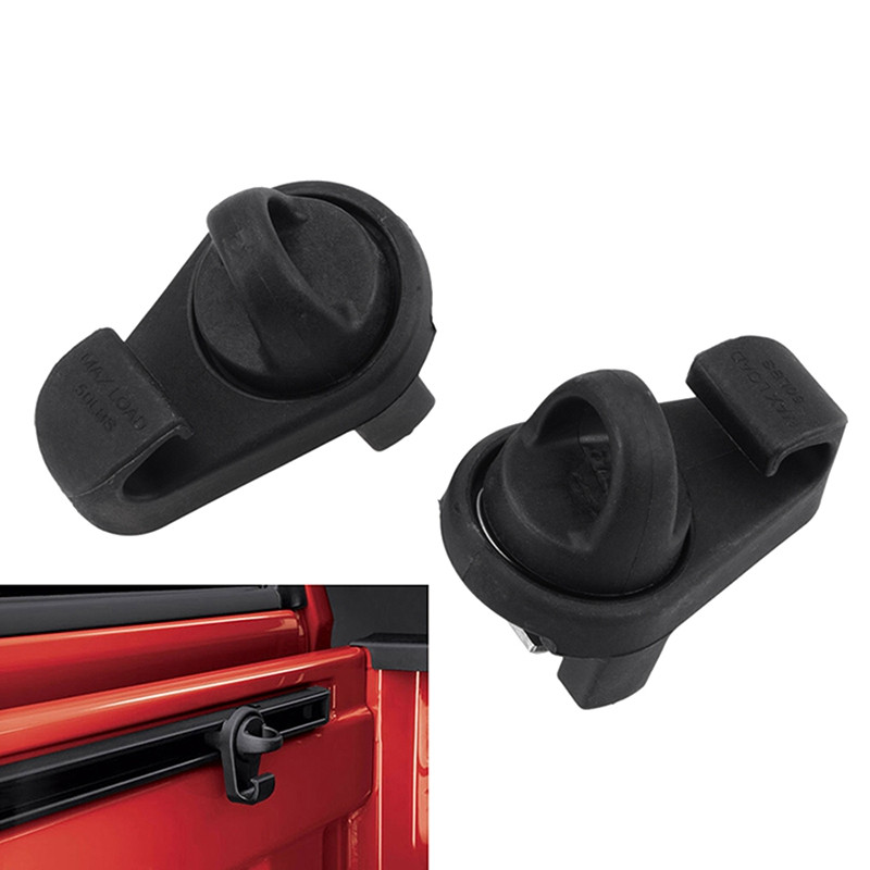 Kahe komplektiga veoauto voodireeling minikinnitus konksudega, mis ühildub 2005–2019 Tacomaga – PT278-35075 PT278-00160