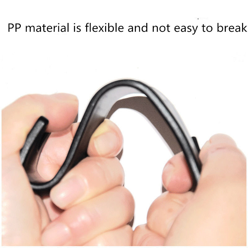 2tk Creative autoistme veoauto mantel seljakonksud korraldaja universaalne peatoe kinnitus hoiustamishoidik Lihtne stiil autokoti riidepuu