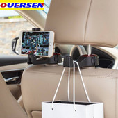 OUERSEN universāls automašīnas sēdekļa aizmugure, slēptais āķis, automašīnas sēdekļa kronšteins Divi vienā Creative Hook automašīnas salona piederumi Automašīnu piederumi