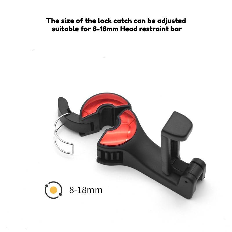 OUERSEN universaalne autoistme seljatugi varjatud konksuga autoistme kronstein Kaks-ühes Creative Hook auto salongitarvikud Autotarvikud