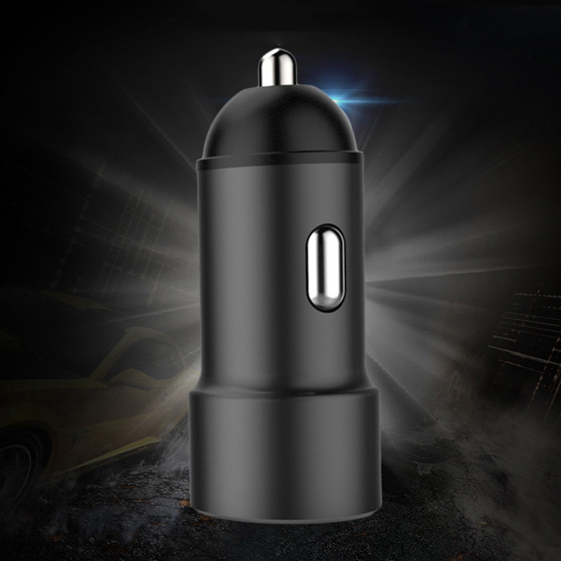 2.4A USB ātrā lādētāja automašīnas lādētājs iPhone Xr X 8 7 6 Dual USB automašīnas lādētājs Samsung Note 9 Xiaomi Mi 9 Huawei tālrunim