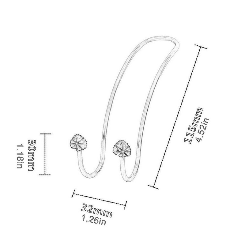 Cârlig de foraj pentru spate scaun auto Oțel inoxidabil Inimă piersică Cârlig pentru tetieră pentru mașină generic Cârlig pentru scaun auto Cadru robust