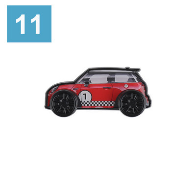 Autokujuline metallist dekoratiivne konksu kleebis Multifunktsionaalne traadiklamber MINI Cooper S JCW F54 F55 F56 F60 R55 R56 R60 R61 jaoks