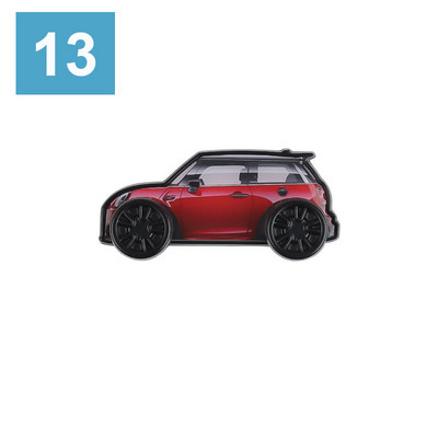 Autokujuline metallist dekoratiivne konksu kleebis Multifunktsionaalne traadiklamber MINI Cooper S JCW F54 F55 F56 F60 R55 R56 R60 R61 jaoks