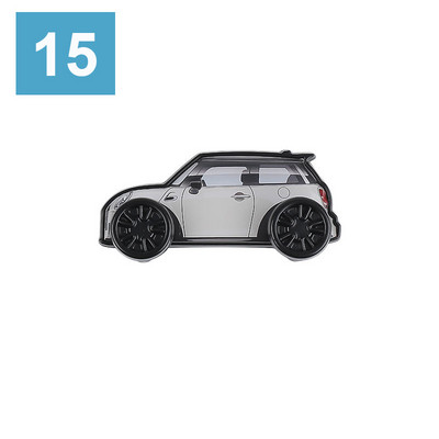 Autokujuline metallist dekoratiivne konksu kleebis Multifunktsionaalne traadiklamber MINI Cooper S JCW F54 F55 F56 F60 R55 R56 R60 R61 jaoks