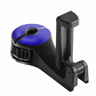 Višenamjenska stražnja strana autosjedalice Prednji naslon za glavu Kuka 2 u 1 Kuka za naslon za glavu Nosač telefona za iPhone Xiaomi torbica Torba za kupovinu