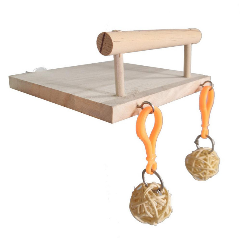Papagoid Mänguasjad Linnukiiged Treening Ronimine Rippredel Sild Puidust vikerkaar Lemmikloom Papagoi Ara Võrkkiik linnumänguasjade tarvikud