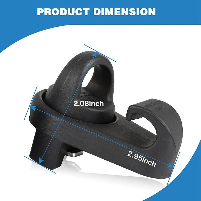 Kahe komplektiga veoauto voodireeling minikinnitus konksudega, mis ühildub 2005–2019 Tacomaga – PT278-35075 PT278-00160
