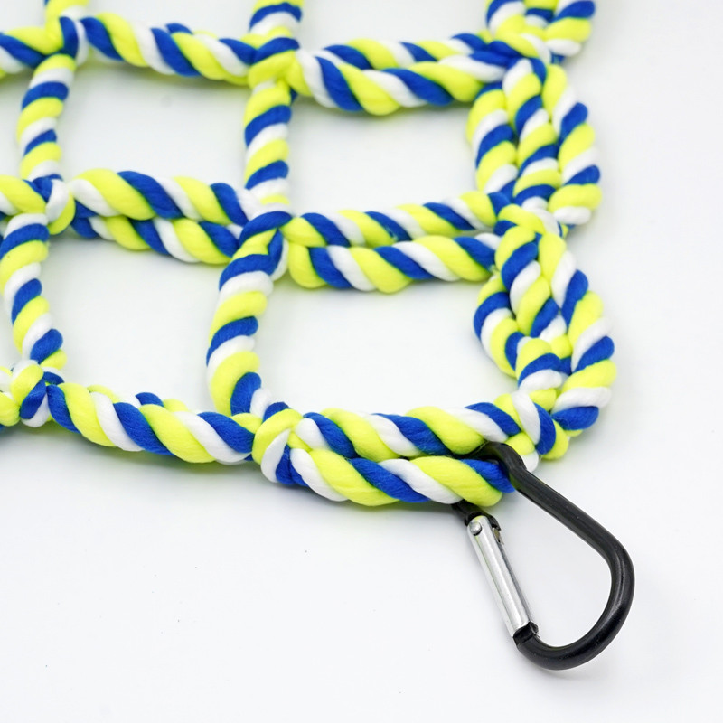 Plasa de catarare pentru pasari Coarda de nailon Papagal Coarda agatata Stand Plasa Leagan Coarda de joc Scara de mestecat Jucărie Catarame Jucării sportive