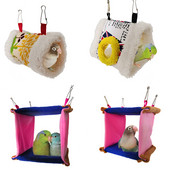 2022 de primăvară nou hamac pentru papagali, modă pentru animale de companie, cuști pentru papagali, hamac cald, colibă, cort, peșteră suspendată pentru dormit și clocire