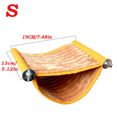 Cuib de păsări Casă de iarnă caldă pentru papagali Pat hamac Cort Jucărie Cușcă de păsări Suport de biban pentru papagali Budgies Peruș