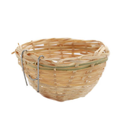 10 stiili rippuv linnupesa, bambusest linnumaja, looduslikust kiust linnumaja, väike kanaarilind