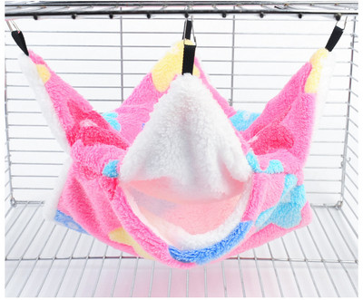 Călduș, moale, pluș, pat pentru păsări, colibă, cușcă suspendată, hamster, papagal, pasăre, hamac, iarnă caldă, îngroșare, cuib de pasăre, sac de dormit