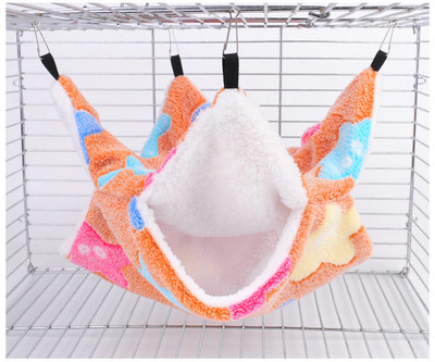 Călduș, moale, pluș, pat pentru păsări, colibă, cușcă suspendată, hamster, papagal, pasăre, hamac, iarnă caldă, îngroșare, cuib de pasăre, sac de dormit