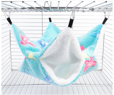 Călduș, moale, pluș, pat pentru păsări, colibă, cușcă suspendată, hamster, papagal, pasăre, hamac, iarnă caldă, îngroșare, cuib de pasăre, sac de dormit