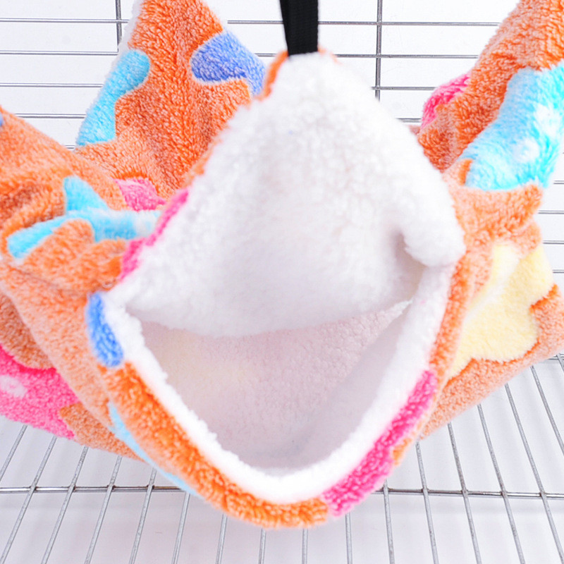 Călduș, moale, pluș, pat pentru păsări, colibă, cușcă suspendată, hamster, papagal, pasăre, hamac, iarnă caldă, îngroșare, cuib de pasăre, sac de dormit