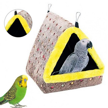 Βολικό κρεβατάκι για κατοικίδια Φορητό Φωλιά πουλιών κατοικίδιων ζώων σε σχήμα τριγώνου Παπαγάλοι Φωλιά ύπνου για κατοικίδια Σπίτι Keep Warmth