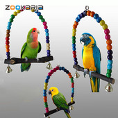 Jucării pentru păsări pentru papagal Accesorii Articole Mușcătură de papagal Jucărie de păsări pentru antrenament de papagali Jucărie pentru păsări Leagăn cu bilă Clopoțel pentru animale de companie în picioare