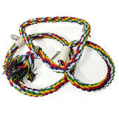 1 buc frânghie din bumbac, cușcă pentru păsări, accesorii pentru leagăn, jucărie pentru jucărie pentru animale de companie, leagăn, suport pentru exerciții, piese de antrenament 20 cm