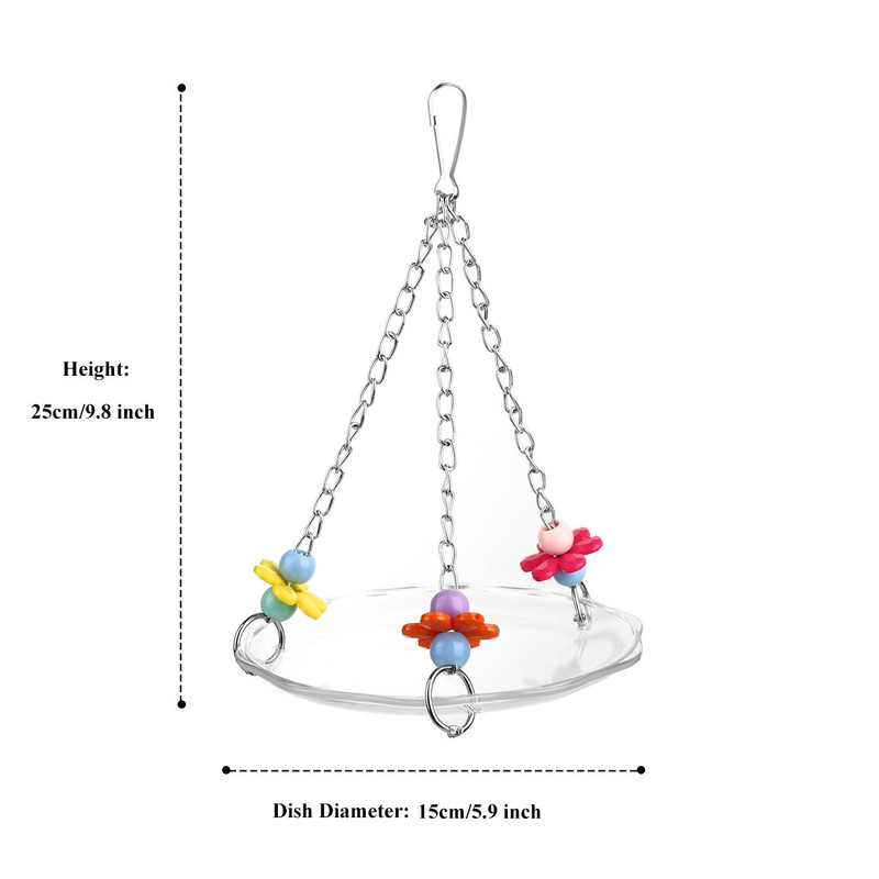Animal de companie Pasăre Papagal Peruș Perușcă Cockatiel Cușcă Hamac Leagăn Jucărie pentru agățat
