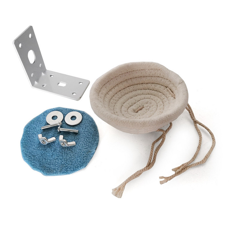 Mājdzīvnieku putnu papagaiļu būri Jauna silta būdiņa telts gulta iekarināma ala gulēšanai un izšķilšanai papagaiļa papagailīšai