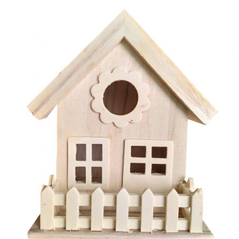 Πανέμορφο δημιουργικό ξύλινο σπίτι εκτροφής πουλιών Κλουβί Κλουβί τοίχου Κλουβί παπαγάλου Σπίτι Κήπος Αυλή Μπαλκόνι Κρεμαστό Διακόσμηση