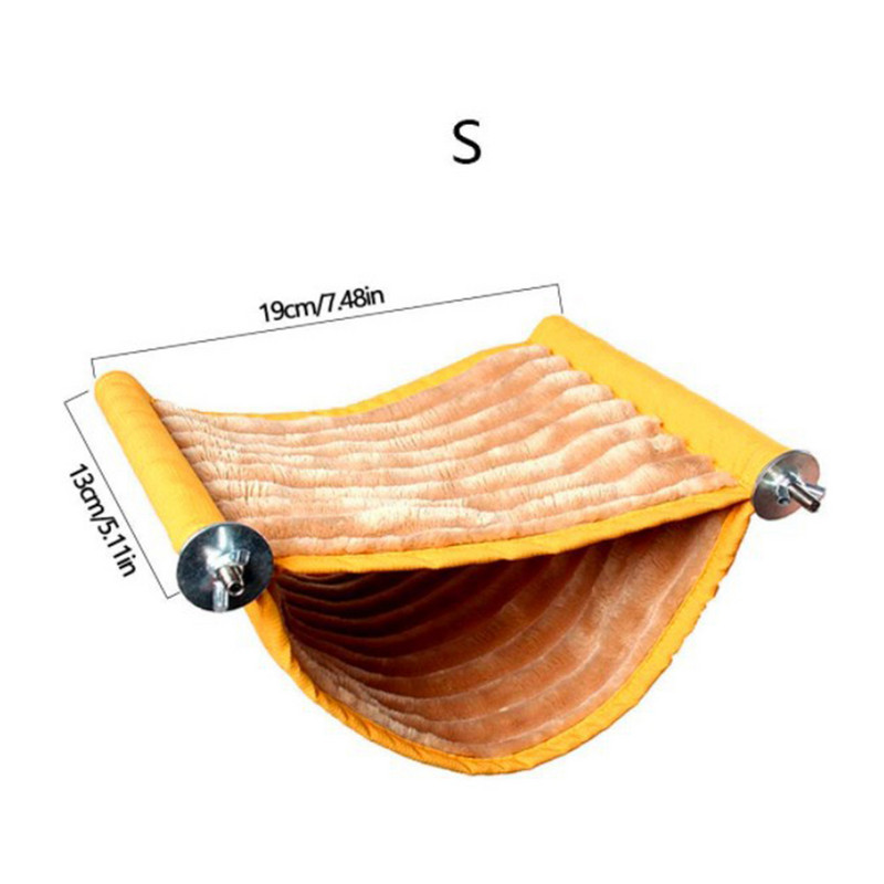 1 buc. Cuibul de păsări Cuibul de păsări Patul de cuib de papagal de iarnă Călduță de agățat colibă pentru casa de papagal Cort de jucărie pentru cuști pentru păsări de păsări, accesorii pentru animale de companie