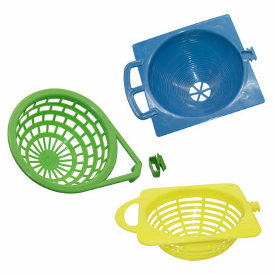 Plastmasas Canary Nest Cage dekoratīvie būri 3 izvēles putnu olas Nest Pan Pet Putnu inkubācijas rīki Izejmateriāli