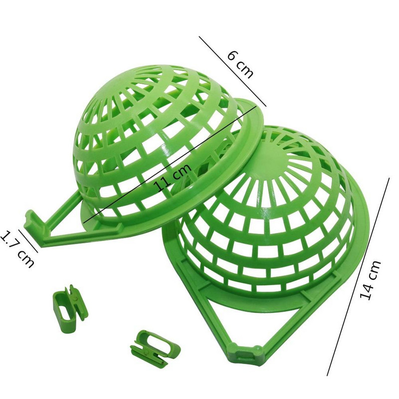 Plastikust Canary Nest Cage dekoratiivsed puurid 3 valikulist linnumuna Nest Pan Lemmiklindude haudetööriistad Tarvikud