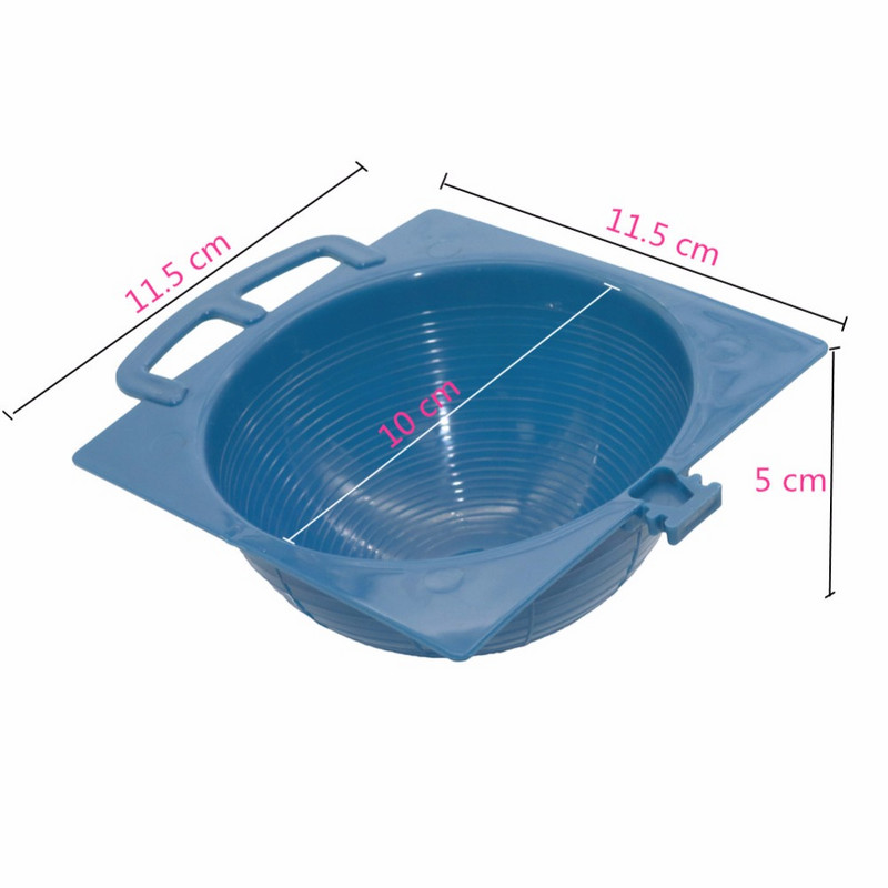Plastikust Canary Nest Cage dekoratiivsed puurid 3 valikulist linnumuna Nest Pan Lemmiklindude haudetööriistad Tarvikud