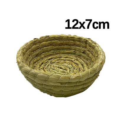 Kiudõlgedest naturaalne käsitsi valmistatud linnupesa tuvimaja papagoi pesa soe lemmiklooma magamistuba sisehoov väikeloomade lindude puurid linnutarbed