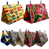 Cușcă colorată pentru papagali, mini cușcă pentru animale de companie, jucării pentru păsări, iarnă, leagăn cald pentru păsări, casă, bumbac, pentru uz casnic, hamac pentru dihor, cuib agățat