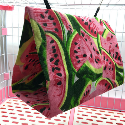 Cușcă colorată pentru papagali, mini cușcă pentru animale de companie, jucării pentru păsări, iarnă, leagăn cald pentru păsări, casă, bumbac, pentru uz casnic, hamac pentru dihor, cuib agățat