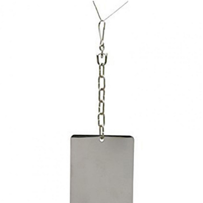 Veidrodinis varpelis, nešiojamasis akrilinis žaislų narvelio dekoravimo veidrodis naminių paukščių priedams