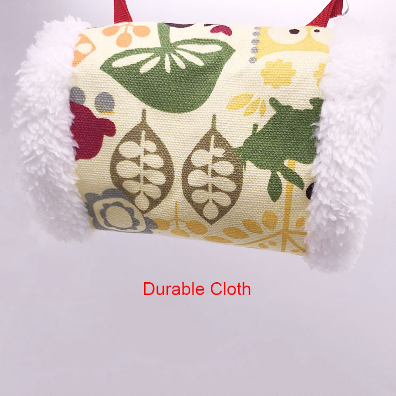 Ζεστή απαλή βελούδινη αιώρα παπαγάλου πουλιού Κρεμαστό κρεβάτι Τρίγωνο Φωλιά παπαγάλου πουλιού Σπήλαιο για κατοικίδια Σπίτι για μικρά ζώα