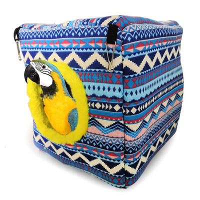 Rippuv soe võrkkiik Lemmiklind lind papagoi talve flamingo Sika hirvepesad maja voodi