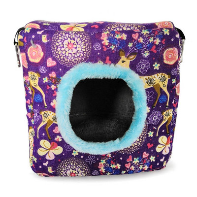 Rippuv soe võrkkiik Lemmiklind lind papagoi talve flamingo Sika hirvepesad maja voodi