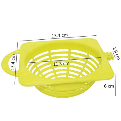 3 dodatna ptičja jaja Ptičje gnijezdo Zatvoreni plastični viseći kavez Alat za izleganje jaja Pan Zeba Papiga Kanarinac vrhunske kvalitete