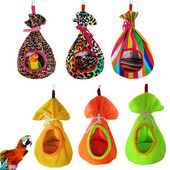 Φωλιά πουλιών Κρεμαστή αιώρα Κρεβάτι Καμβάς Χειμερινό ζεστό σπίτι Κλουβί κρησφύγετο για ξεκούραση Μικρός παπαγάλος Αξεσουάρ Hamster Sugar Glider