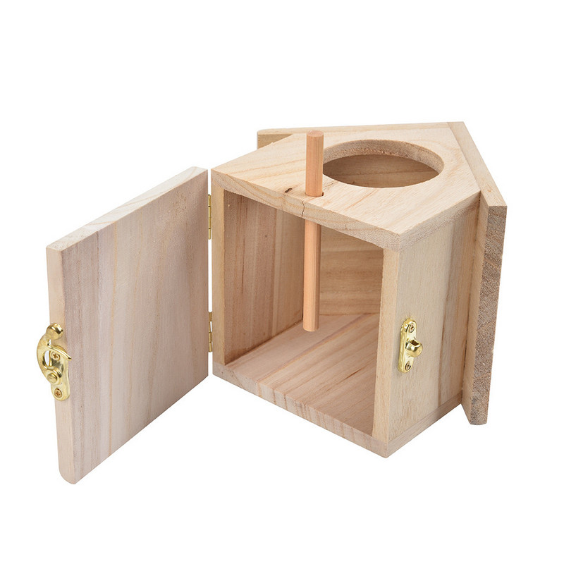 Cuib mare Dox Cuib Casă pentru păsări Casă pentru păsări Cutie pentru păsări Cutie pentru păsări Cutie de lemn Grădină pentru casă Accesorii pentru animale de companie pentru dormit 2021