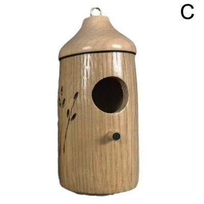 Hummingbird House - 2023 New Wooden Hummingbird House For Outdoor Hanging Hummingbird House For Nesting